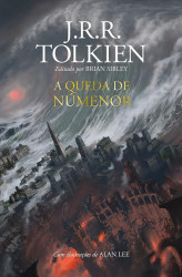 Capa de A queda de Númenor - J. R. R. Tolkien