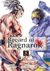 Capa de Record of Ragnarok - (Shuumatsu no Valkyrie) - Vol. 08 - Azychika; Shinya Umemura; Takumi Fukui