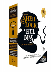 Capa de Box essencial Sherlock Holmes - Arthur Conan Doyle