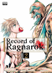 Capa de Record of Ragnarok volume 02 - Azychika; Shinya Umemura; Takumi Fukui