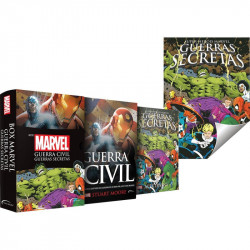 Capa de Box Marvel Guerra Civil - Alex Irvine; Stuart Moore