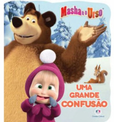 Capa de Um grande confusão - Marsha e o Urso - Oleg Kuzovkov