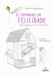 Capa de O tamanho da felicidade - Angélica Bevilacqua