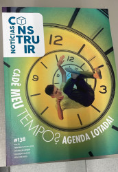 Capa de cadê meu tempo? Agenda lotada - Notícias contruir