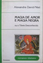 Capa de Magia de amor e magia negra - Alexandra David-Néel