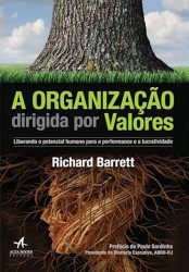 Capa de A organização dirigida por valores - Richard Barrett