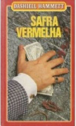 Capa de Safra vermelha - Dashiell Hammett
