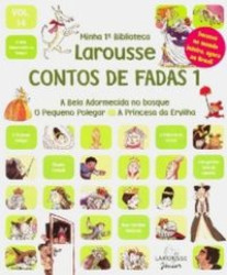 Capa de Minha 1º biblioteca Larousse: Contos de fadas 1 - 