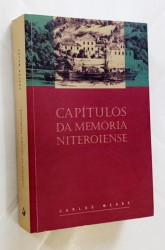 Capa de Capítulos da memória niteroiense - Carlos Wehrs