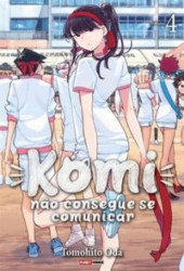 Capa de Komi não consegue se comunicar volume 4 - Tomohito Oda