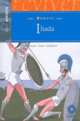 Capa de Ilíada - Homero; Luiz Galdino (adapt.)