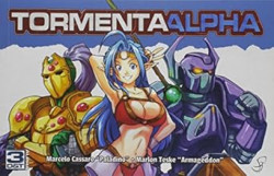 Capa de Tormenta Alpha - Marcelo Cassaro Paladino; Marlon Teske Armageddon