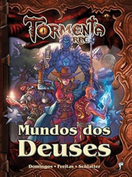 Capa de Mundo dos deuses - Leonel Domingos; Álvaro Freitas; Bruno Schlatter