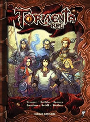 Capa de Tormenta RPG - Gustavo Brauner; Leonel Caldela; Marcelo Cassaro; Rogerio Saladino; Guilherme Dei Svaldi; J. M. Trevisan