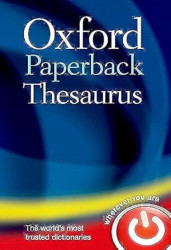 Capa de Oxford Paperback Thesaurus - Maurice Waite