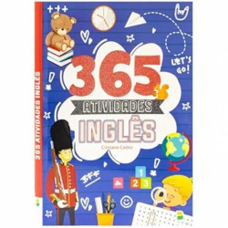 Capa de 365 atividades de inglês - Cristiane Castro