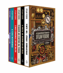 Capa de As extraordinárias viagens de Júlio Verne - Júlio Verne