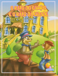 Capa de O rato do campo e o rato da cidade - Roberto Belli