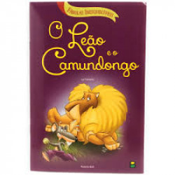 Capa de O leão e o camundongo - La Fontaine