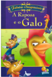 Capa de A raposa e o galo - La Fontaine