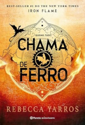 Capa de Chama de ferro - Rebecca Yarros