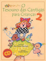 Capa de O tesouro das cantigas para crianças 2 - Ana Maria Machado (org.)