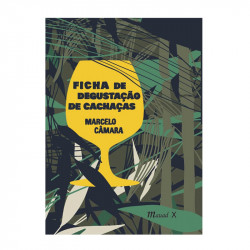 Capa de Ficha de degustação de cachaças - Marcelo Câmara