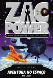 Capa de Zac Power - H.I. Larry