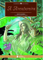 Capa de A aventureira - Jack London