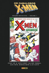 Capa de Os Fabulosos X-Men - Stan Lee; Roy Thomas