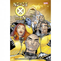 Capa de Novos X-men por Grant Morrison Vol.01 - Grant Morrison