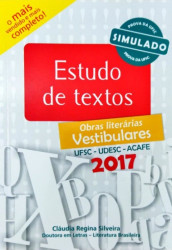 Capa de Estudo de textos - Claudia Regina Silveira