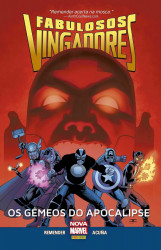 Capa de Fabulosos Vingadores - Rick Remender; Gerry Duggan