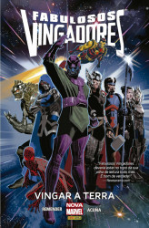 Capa de Fabulosos Vingadores - Rick Remender