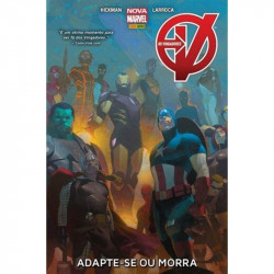 Capa de Vingadores - Jonathan Hickman