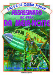 Capa de ASSASSINATO NO AVIÃO DA MEIA-NOITE - Gaby Waters