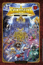 Capa de Cavaleiros do Zodiaco - Final Edition - Vol. 01 (Sobrecapa Variante) - Masami Kurumada