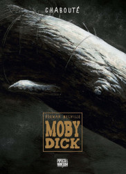 Capa de Moby Dick - Christophe Chabouté