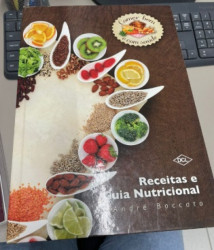 Capa de Receitas e Guia Nutricional - Comer bem e com Saúde - Ándre Boccato