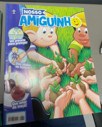 Capa de Nosso Amiguinho - Um Planeta para proteger - 