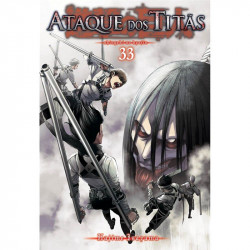 Capa de Ataque dos Titãs : Série Original - Vol. 33 - Hajime Isayama