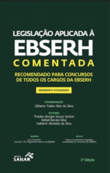 Capa de Legislação aplicada à Ebserh - Thadeu Borges Souza Santos, Rafael Barata Silva e Valdenir Almeida Da Silva