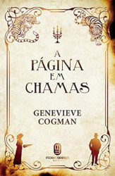 Capa de A página em chamas - Genevieve Cogman