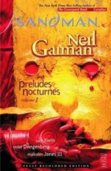 Capa de Preludes e nocturnes - Neil Gaiman; Sam Kieth; Mike Dringenberg; Malcolm Jones III