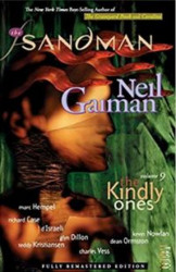 Capa de The kindly ones - Neil Gaiman; Marc Hempel; Richard Case; DIsraeli; Glyn Dillon; Teddy Kristiansen; Charles Vess; Dean Ormston; Kevin Nowlan