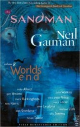 Capa de Worlds end - Neil Gaiman; Mike Allred; Gary Amano; Mark Buckingham; Tony Harris; Dick Giordano; Bryan Talbot; John Watkiss; Shea Anton Pensa; Vince Locke; Steve Leialoha; Michael Zulli; Alec Stevens
