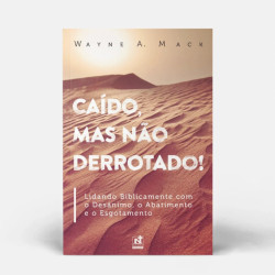 Capa de Caído, Mas Não Derrotado! - Wayne A. Mack