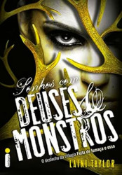 Capa de Sonhos com deuses e monstros - Laini Taylor