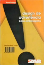Capa de design de advertência para embalagens - Cláudia montAlvão