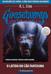 Capa de O latido do cão fantasma - R. L. Stine